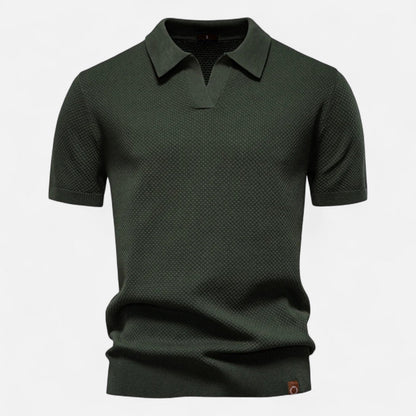 Knit Polo Polo Shirt -11