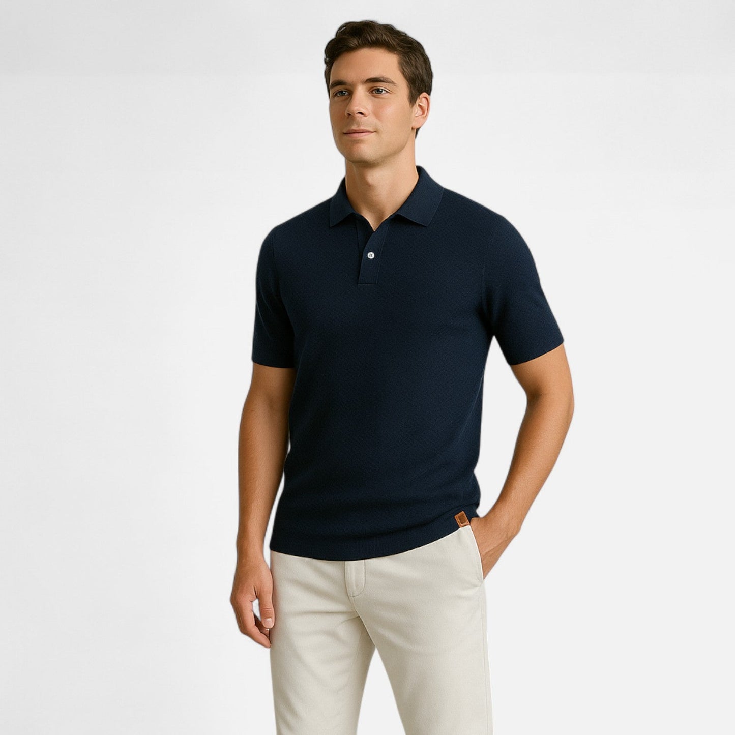 Knit Polo Polo Shirt -6