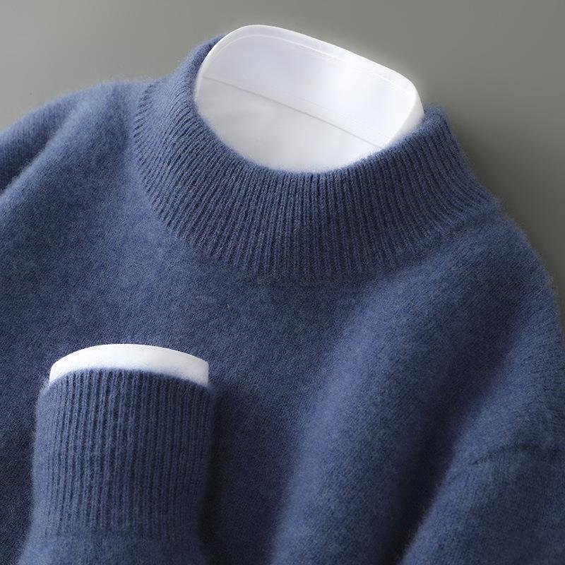 Refined Mock Neck Sweater Cozy For Men | Rowan