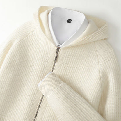 Refined Zip Hoodie Trendy for Men | Matteo