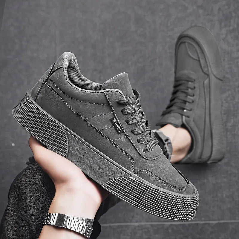 Chunky sole casual trainers for men -2