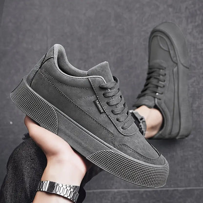 Chunky sole casual trainers for men -2
