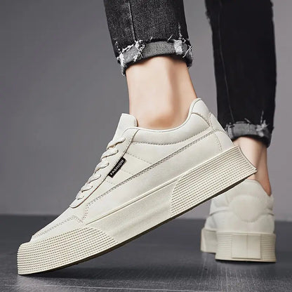 Chunky sole casual trainers for men -5