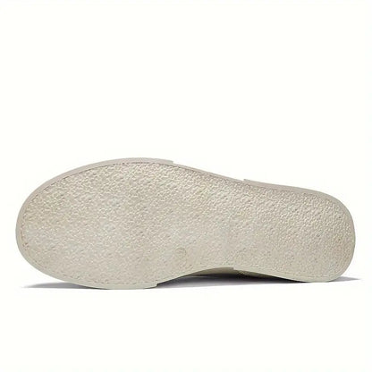 Chunky sole casual trainers for men -6
