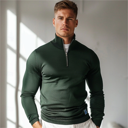 Half-Zip Sweater Sweater -1