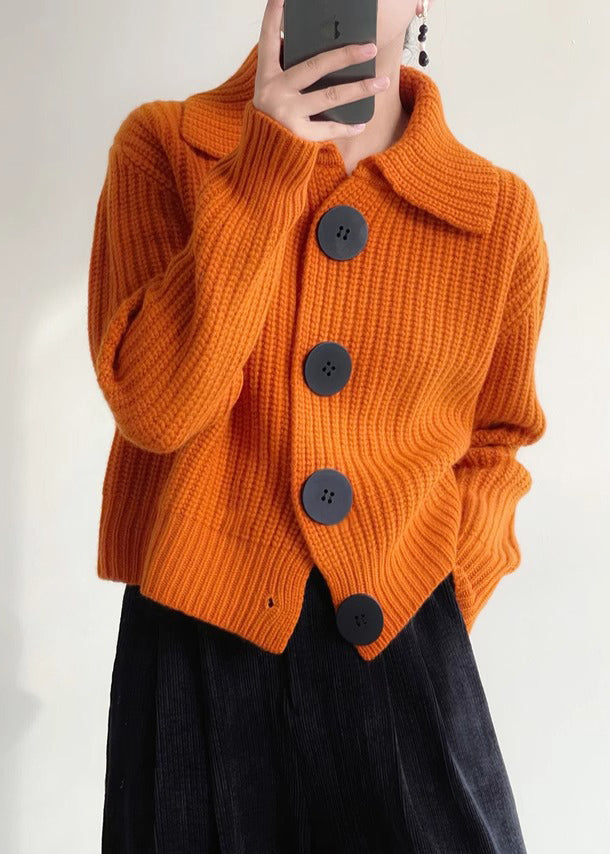 Classic button-up knit cardigan for women - 1