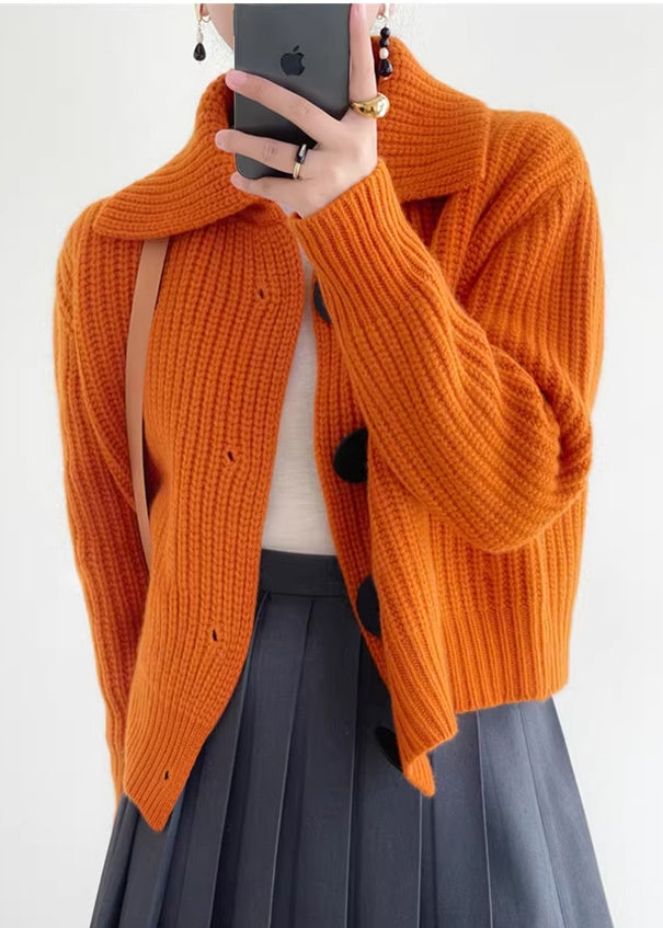 Classic button-up knit cardigan for women - 3