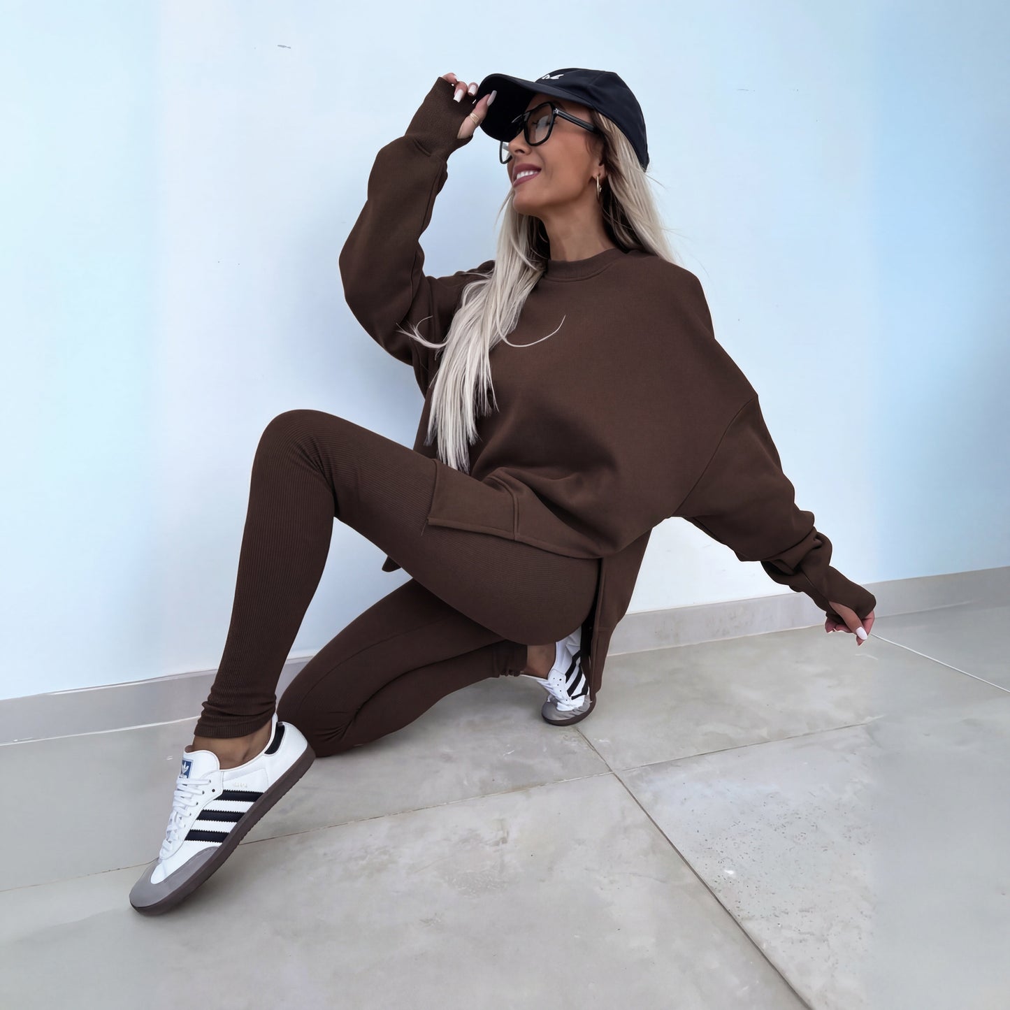Cosy everyday jogging co-ord set for women | YACHI - 8