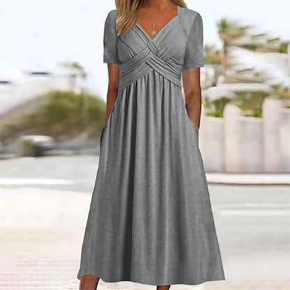 Elegant Midi Dress Chic For Women | Seraphina