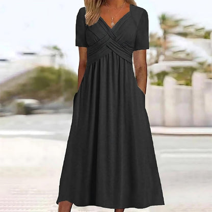 Elegant Midi Dress Chic For Women | Seraphina