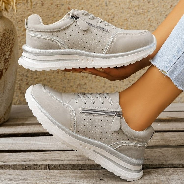 Supportive Lace Up Trainers Modern for Women | Gina