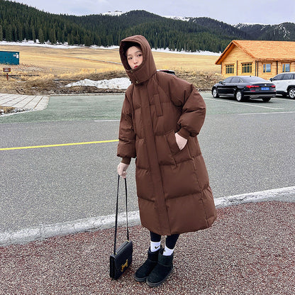 Comfortable Hooded Long Puffer Jacket Stylish For Women | Eloisa