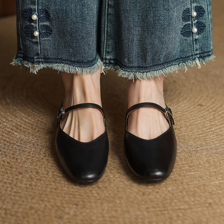 Classic leather slip-on loafers for women | Merisa - 19