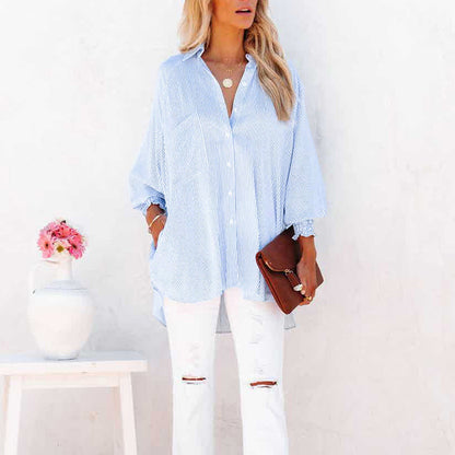 Elegant relaxed everyday blouse for women | MAVELLE - 1