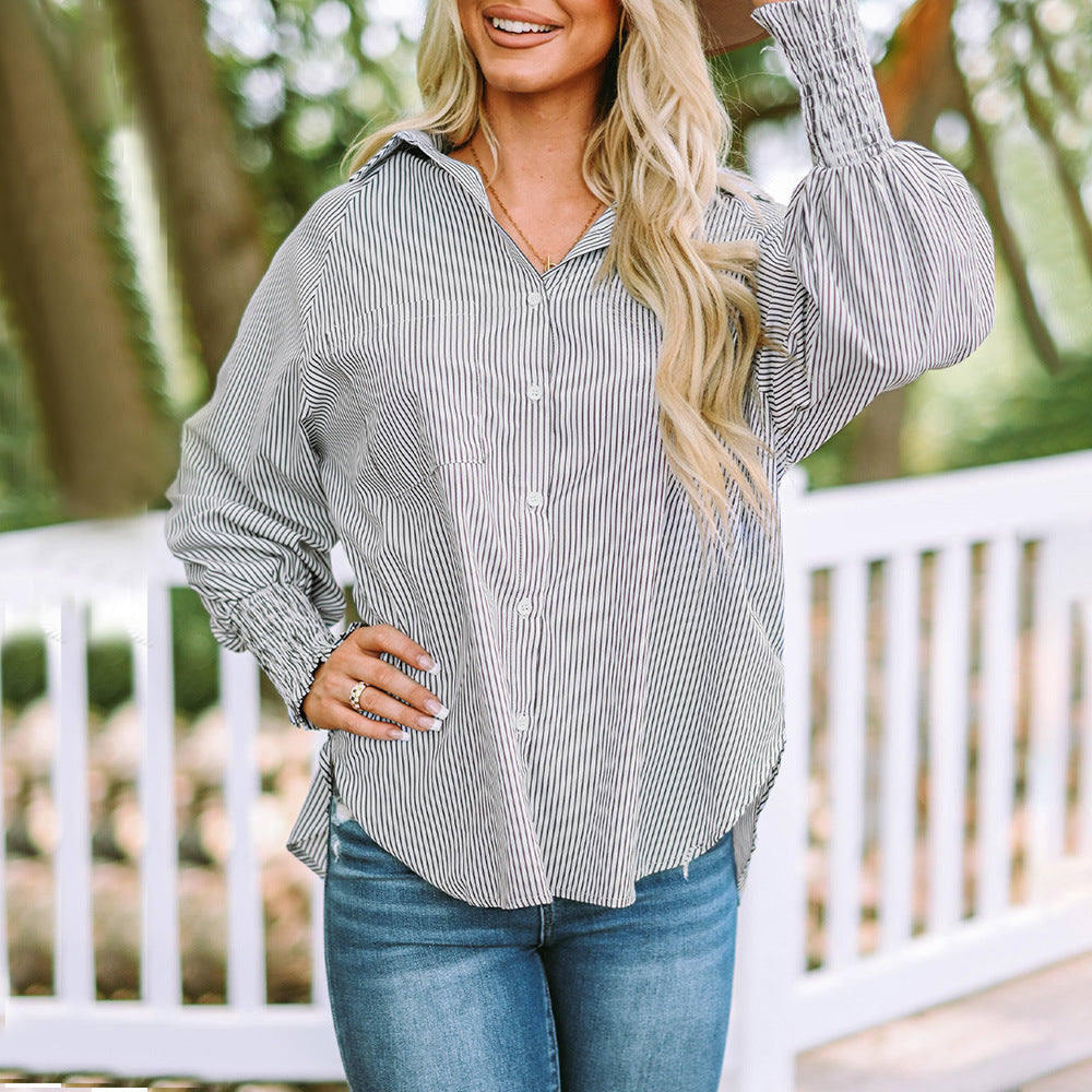 Elegant relaxed everyday blouse for women | MAVELLE - 4