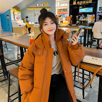 Comfortable Hooded Long Puffer Jacket Stylish For Women | Eloisa