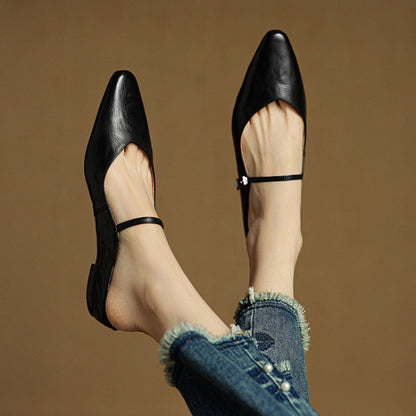 Classic leather slip-on loafers for women | Orella - 17