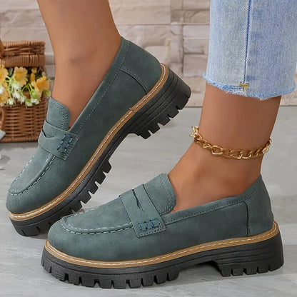 Classic Comfortable Slip On Loafers Refined For Women | Arvella