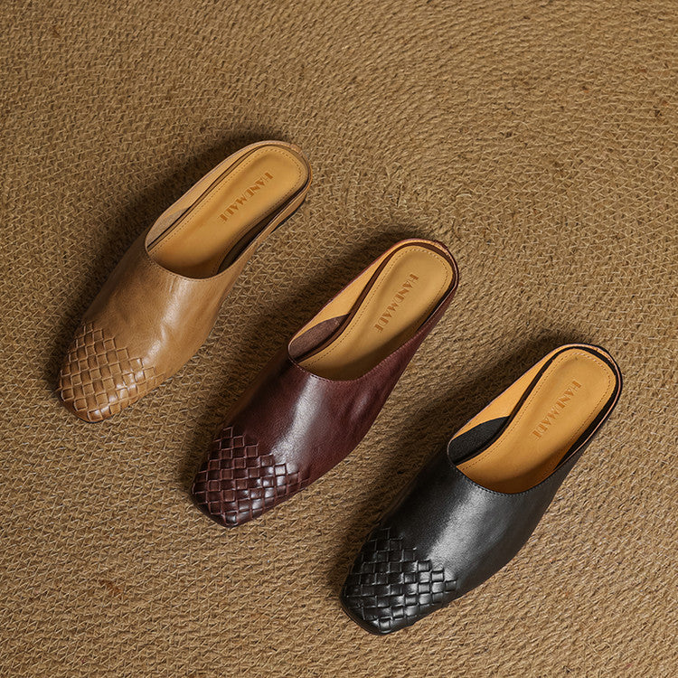 Classic leather slip-on loafers for women | Dalvi - 14