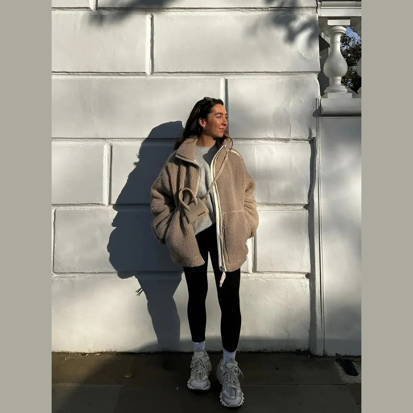 Soft warm casual winter jacket for women | Anastasia -5