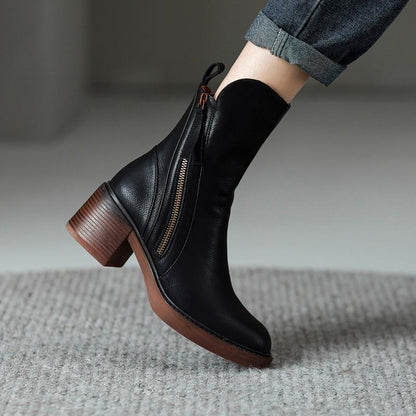 Elegant leather ankle boots for women | Grazia - 4