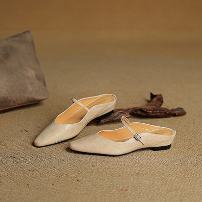 Classic leather slip-on loafers for women | Orella - 6