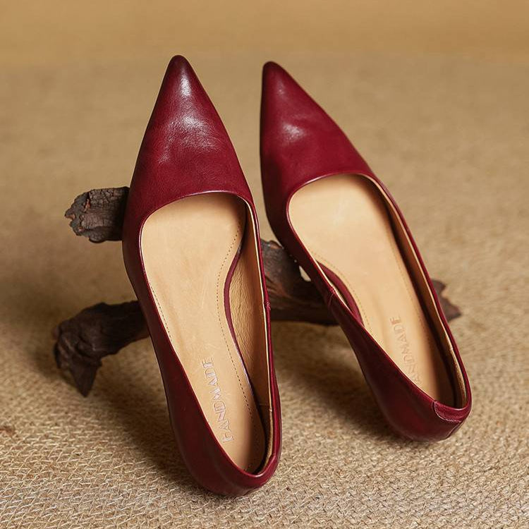 Elegant block-heel evening heels for women | Anok - 7