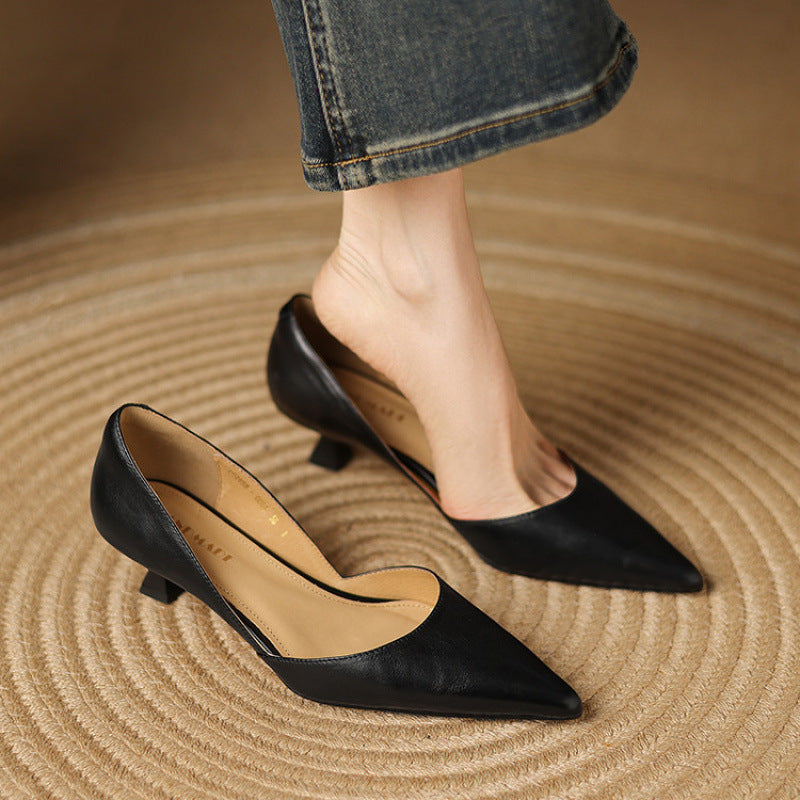 Elegant block-heel evening heels for women | Carlen - 20