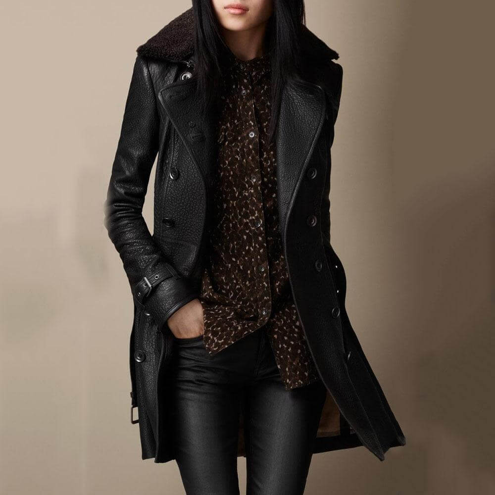 Three Quarter Tailored Coat Stylish For Women | Valessia