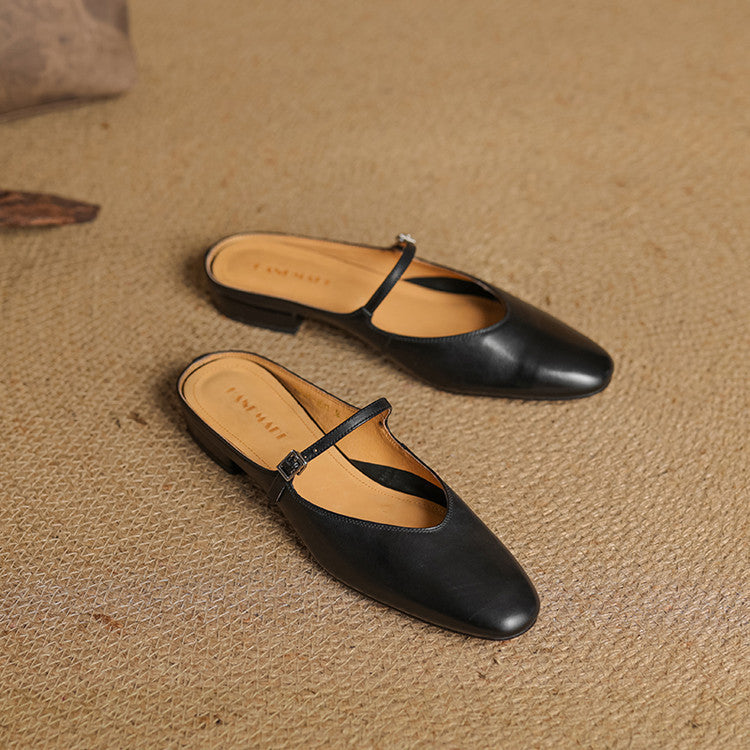 Classic leather slip-on loafers for women | Merisa - 24