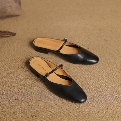 Classic leather slip-on loafers for women | Merisa - 24