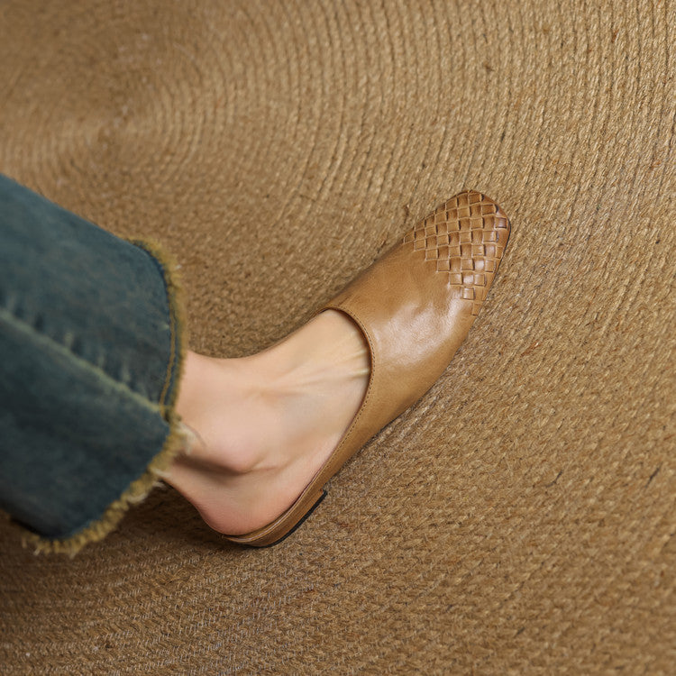 Classic leather slip-on loafers for women | Dalvi - 11