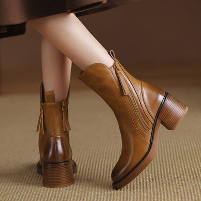 Elegant leather ankle boots for women | Grazia - 6