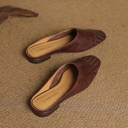 Classic leather slip-on loafers for women | Dalvi - 6