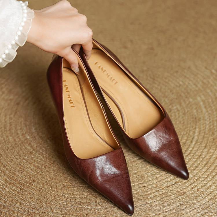 Elegant block-heel evening heels for women | Anok - 15