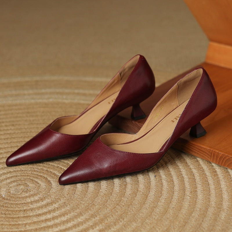 Elegant block-heel evening heels for women | Carlen - 6
