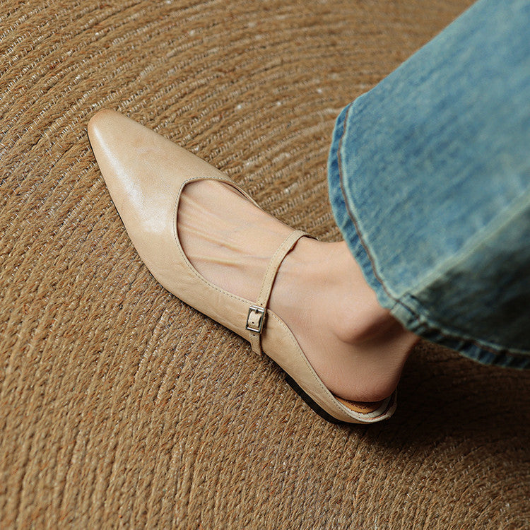 Classic leather slip-on loafers for women | Orella - 2