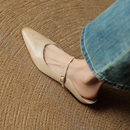 Classic leather slip-on loafers for women | Orella - 2