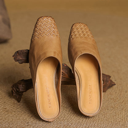Classic leather slip-on loafers for women | Dalvi - 13