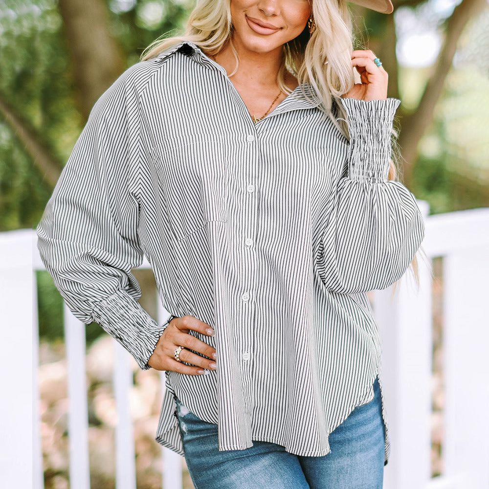 Elegant relaxed everyday blouse for women | MAVELLE - 3