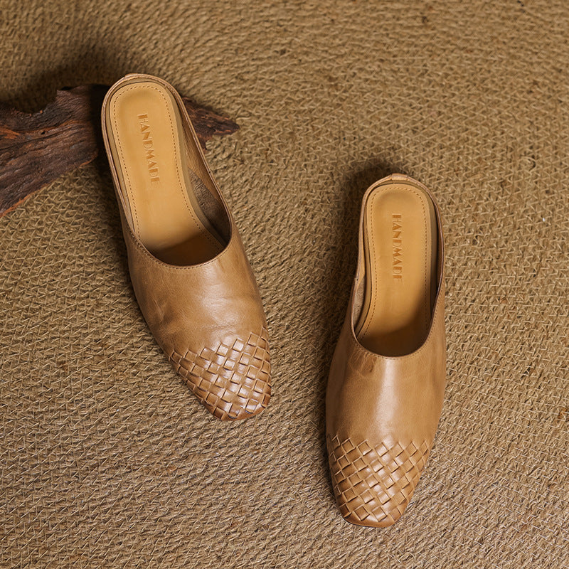 Classic leather slip-on loafers for women | Dalvi - 12