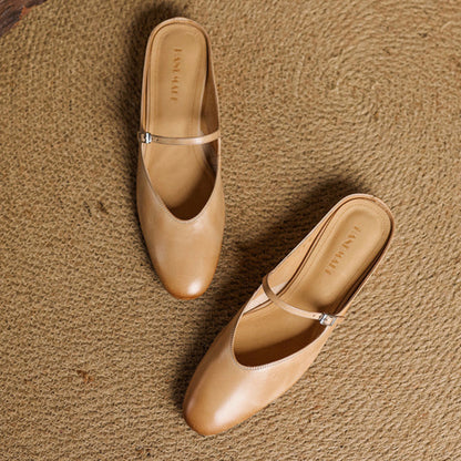 Classic leather slip-on loafers for women | Merisa - 17