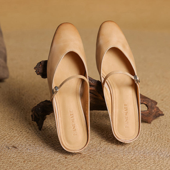 Classic leather slip-on loafers for women | Merisa - 16