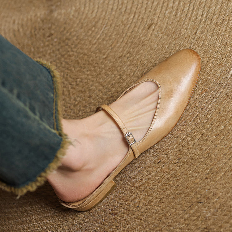 Classic leather slip-on loafers for women | Merisa - 14
