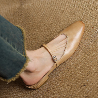 Classic leather slip-on loafers for women | Merisa - 14