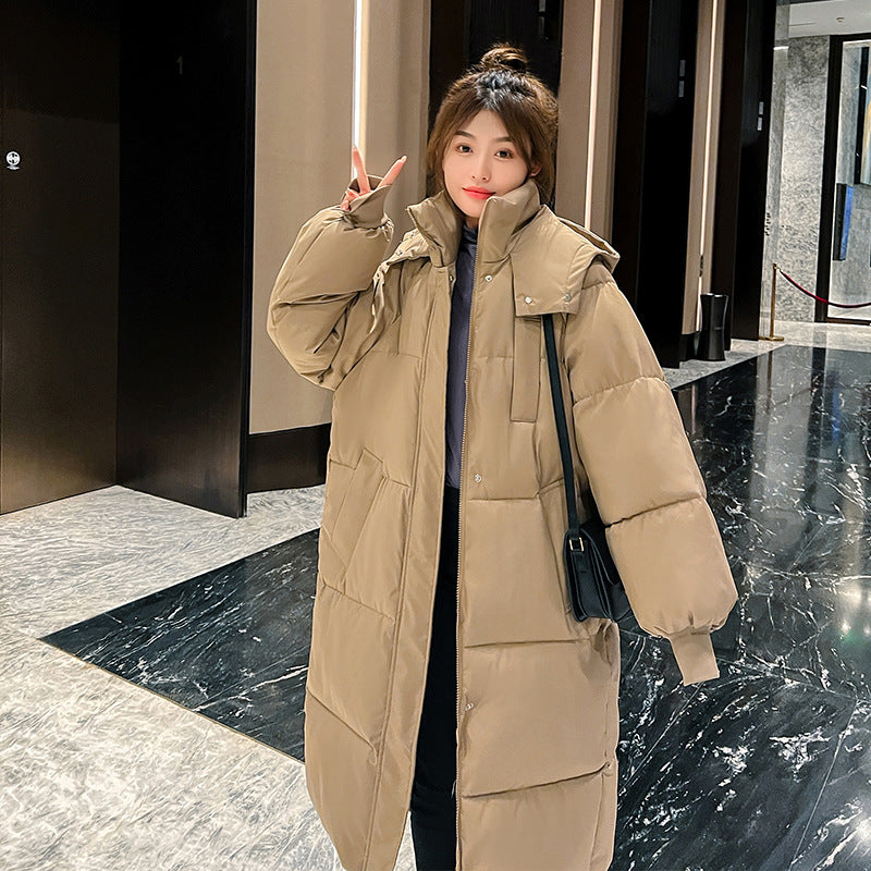 Comfortable Hooded Long Puffer Jacket Stylish For Women | Eloisa