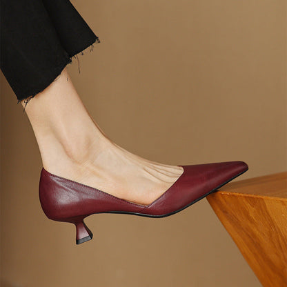 Elegant block-heel evening heels for women | Carlen - 4