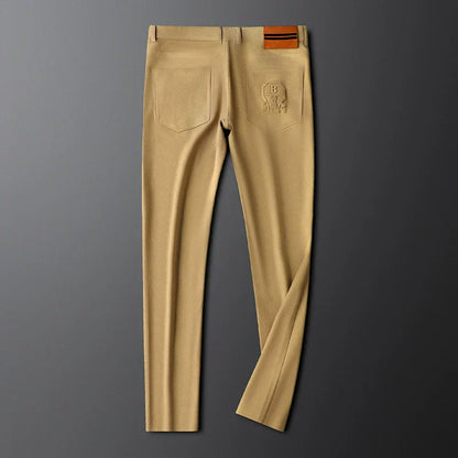 Tailored Straight Leg Trousers Versatile For Men | Valerio