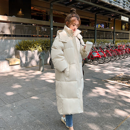 Comfortable Hooded Long Puffer Jacket Stylish For Women | Eloisa