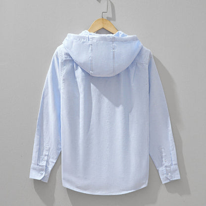 Lightweight Hooded Shirt Jacket Stylish For Men | Soren